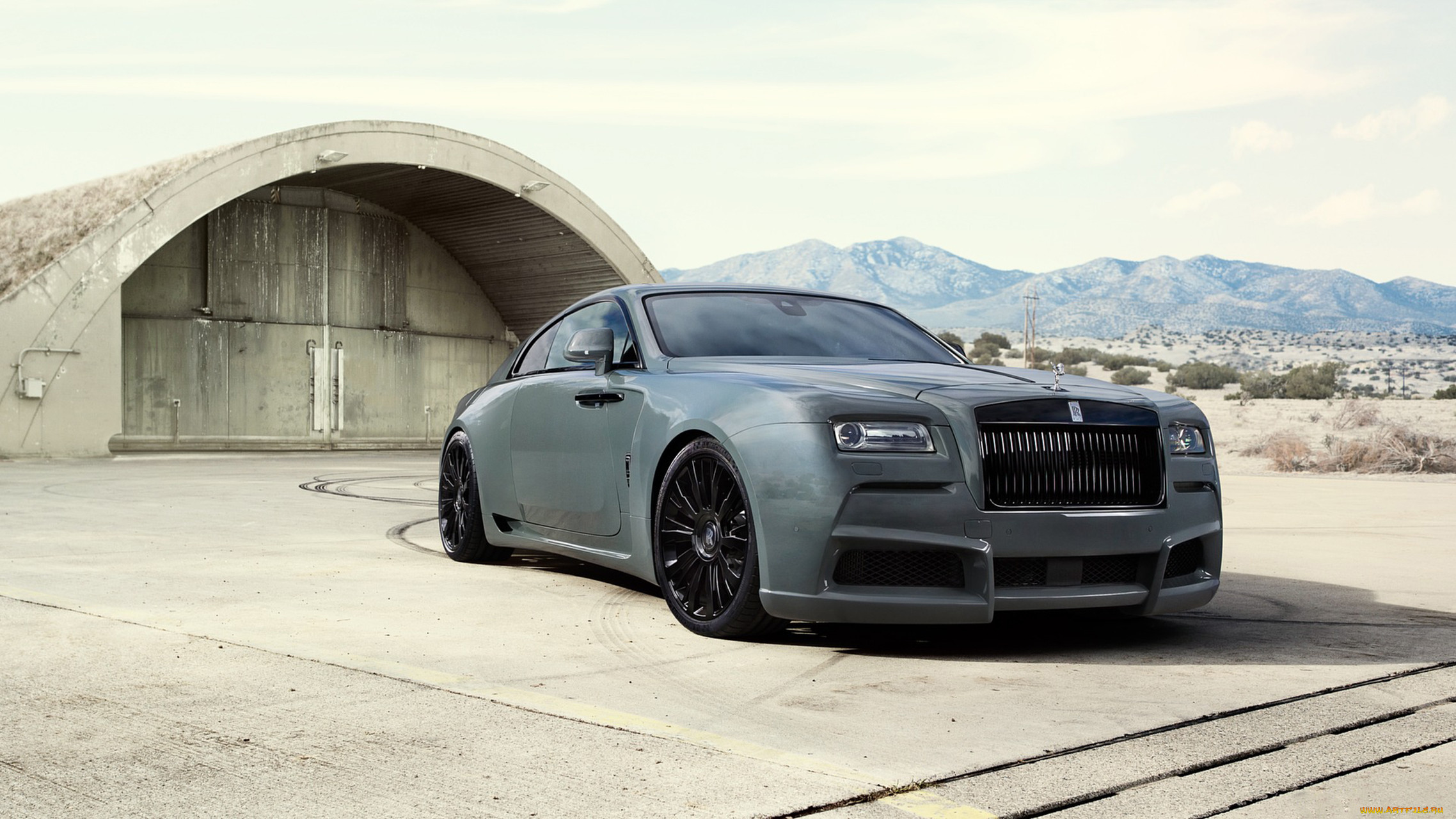 Rolls Royce Wraith арт